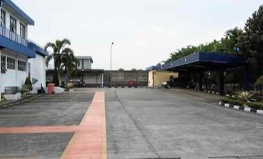 Di jual pabrik / gudang ex pabrik filter air luas 1 ha hektar / 10.593 m2 bangunan 3.500 m2 dekat pintu tol di dalam kawasan Surya cipta karawang