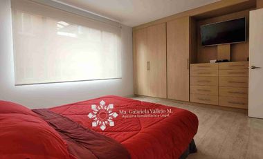 EN VENTA - AMPLIA DEPARTAMENTO CON TERRAZA Y VISTA ESPECTACULAR DE LAS MONTAÑAS, CON 1 DORMITORIO