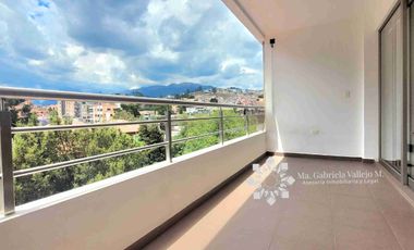 EN VENTA - AMPLIA DEPARTAMENTO CON TERRAZA Y VISTA ESPECTACULAR DE LAS MONTAÑAS, CON 1 DORMITORIO
