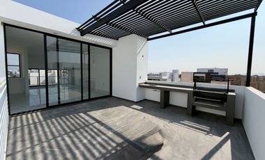 Casa en venta nueva en Pachuca 3 habitaciones, estudio y roof garden. Gema