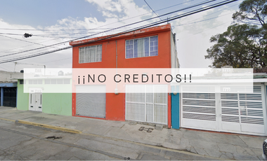CASA EN CALLE JUNCOS, VILLA DE LAS FLORES, COACALCO, ESTADO DE MÉXICO. ¡¡NO CREDITOS!!