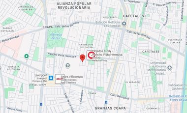 Casa de dos niveles en venta en coapa cdmx