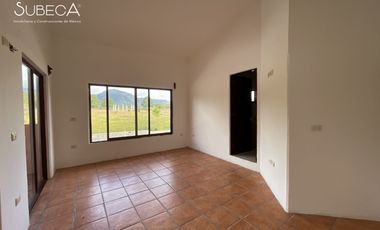 Casa campestre en venta, Coacoatzintla, chimenea, doble altura, terreno amplio