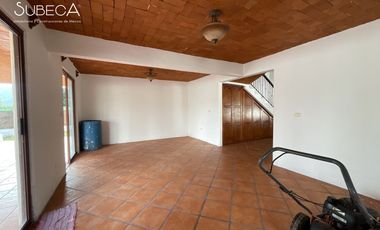 Casa campestre en venta, Coacoatzintla, chimenea, doble altura, terreno amplio