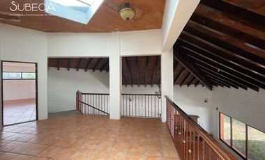 Casa campestre en venta, Coacoatzintla, chimenea, doble altura, terreno amplio
