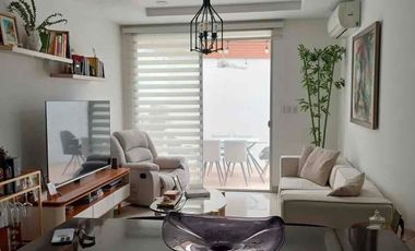 Venta de hermoso departamento planta baja 2D y vista al Rio San Bernardo II km 2.5 vía Samborondón