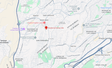 PENTHOUSE EN VENTA EN RESIDENCIAL PALMAS HILLS  INTERLOMAS HUIXQUILUCAN DE REMATE