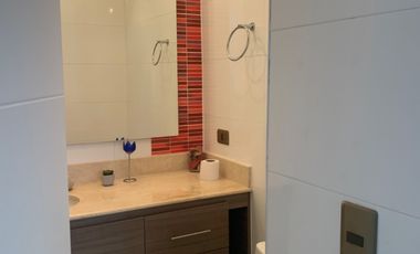 Arrendamos depto amoblado con vista frontal al mar.