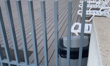 Arrendamos depto amoblado con vista frontal al mar.