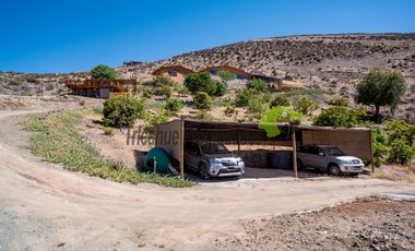 Venta de hermosa parcela con gran casa, agua de riego, frutales y piscina. Sector Mamalluca, Vicuña. $152 millones