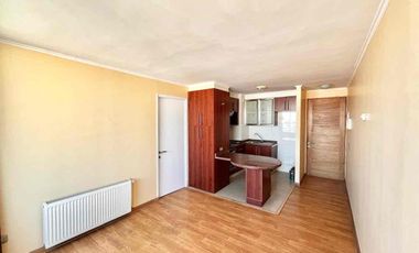 Se arrienda departamento céntrico de un ambiente, estacionamiento y bodega, edificio Argomedo Curicó