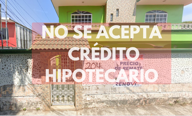 CASA EN VENTA EJIDO ESTACION TEJAR MEDELLIN DE BRAVO VERACRUZ DE RECUPERACION HIPOTECARIA