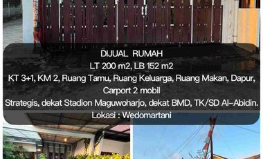 Jual Cepat Rumah di Maguwo Sleman dekat stadion,Budi Mulia