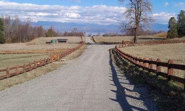 Parcelas al norte del lago Villarrica, en futura carretera a Pucón
