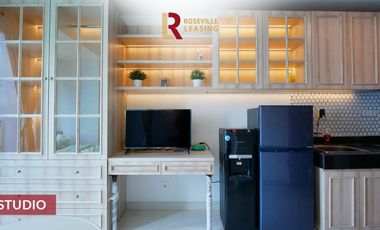 Roseville SOHO & Suite BSD Apartment for Rent – ​​Affordable New Exclusive Studio Fully Furnished with Electronics