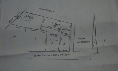 Dijual Cepat Lahan Super Strategis Solo Kota Luas 4400m2