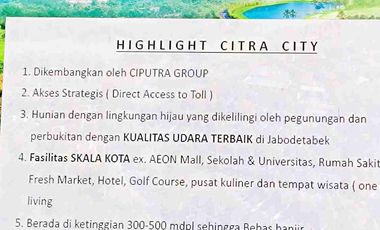 Rumah baru Full Furnish siap Huni di Rancamaya Bogor