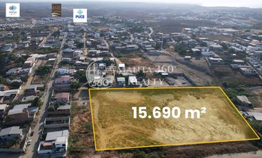 Terreno en Venta Los Gavilanes, Sur de Manta