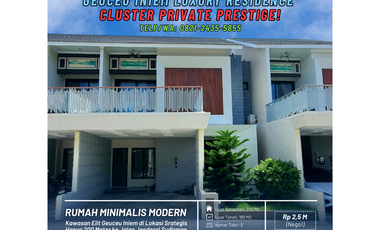 Dijual Rumah Mewah Baru Lengkap Perabot Dalam Cluster Elit Geuceu Iniem Kota Banda Aceh
