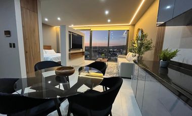 RENTA DEPARTAMENTO AMUEBLADO TIPO LOFT, EN LA CAMPIÑA DEL BOSQUE TORRE PONTICELLI