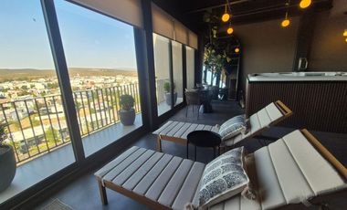RENTA DEPARTAMENTO AMUEBLADO TIPO LOFT, EN LA CAMPIÑA DEL BOSQUE TORRE PONTICELLI