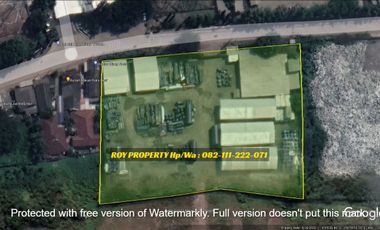 TERMURAH Dijual Tanah di Marunda 8500 m2 Dekat Pintu Tol Tarumajaya NEGO SAMPAI JADI