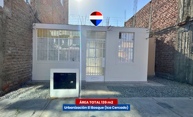 Casa Con Amplia Cochera En Alquiler (Ica Cercado)