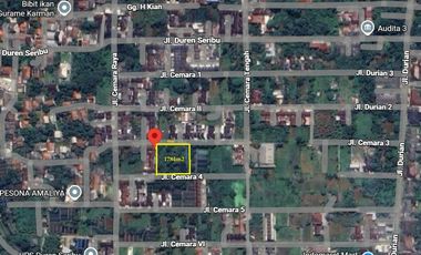 Strategic Land, Cool, suitable for investment, Police Plot, L1784 m2, Parung