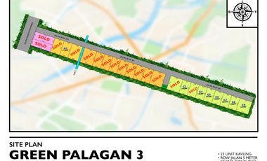 Tanah Murah Palagan Jogja SHM Utara Resto Jejamuran, Bisa Cash Tempo