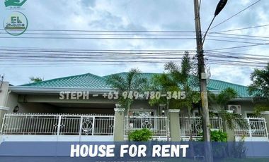 3 Bedroom Fully Furnished Bungalow House for Rent in Brgy. Mining Angeles City, Pampanga