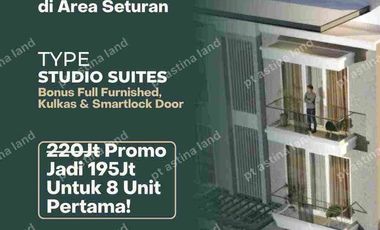 cukup 195 juta dapatkan kost di seturan bonus furnished dan elektronik untuk 8 perdana