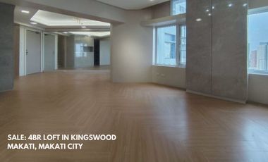 SALE: 4BR Loft in Kingswood Makati, Makati City