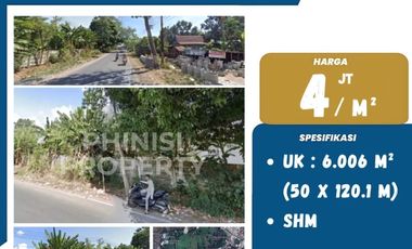 Tanah dijual di Samata, Somba Opu, Gowa, Sulawesi Selatan