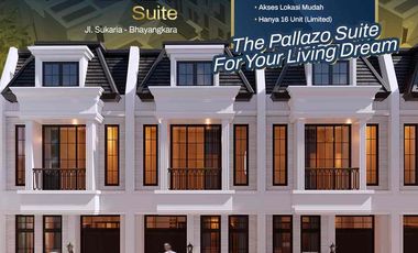DIJUAL RUMAH TYPE SEMI VILLA THE PALLAZO SUITE LIMITED STOCK KOTA MEDAN LOKASI STRATEGIS, DISC TERBATAS