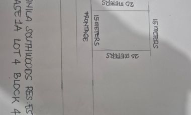 RUSH SALE! Manila Southwoods Phase 1A – Near Alabang 💎 300 sqm | Facing East | Regular Cut 💰 ₱26K/sqm only!