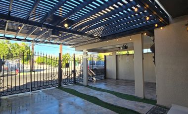 CASA DE RENTA EQUIPADA EN JARDINES DEL LAGO (CERCA GARITA CENTRO), MEXICALI