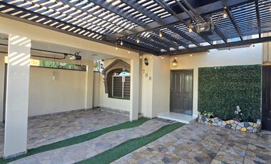 CASA DE RENTA EQUIPADA EN JARDINES DEL LAGO (CERCA GARITA CENTRO), MEXICALI