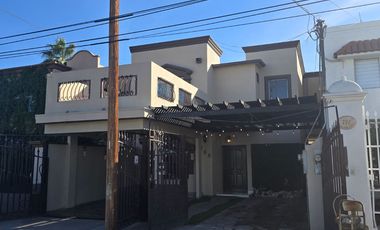 CASA DE RENTA EQUIPADA EN JARDINES DEL LAGO (CERCA GARITA CENTRO), MEXICALI