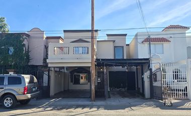 CASA DE RENTA EQUIPADA EN JARDINES DEL LAGO (CERCA GARITA CENTRO), MEXICALI