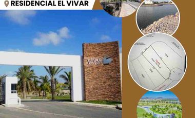 Lote Residencial en venta El Vivar edel Cid Mazatlán