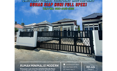 Dijual Rumah di Lam Ara Kota Banda Aceh - Dekat Simpang Keutapang!