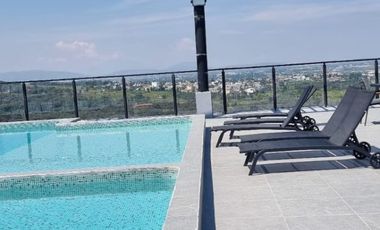 Departamento en renta equipado edificio Avitare, amenidades, pet friendly ideal ejecutivos o estudiante