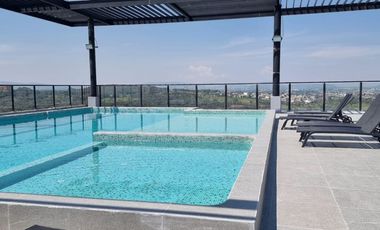 Departamento en renta equipado edificio Avitare, amenidades, pet friendly ideal ejecutivos o estudiante