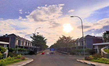 Rumah 2lt 8x15 120m Type 3KT Cluster Mississippi JGC Jakarta Garden City