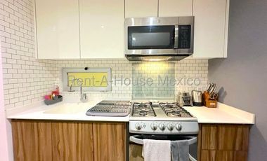 Departamento en renta, completamente amueblado en el Residencial Parques Plaza. 26-753 AMJ