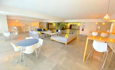 Departamento en renta, completamente amueblado en el Residencial Parques Plaza. 26-753 AMJ