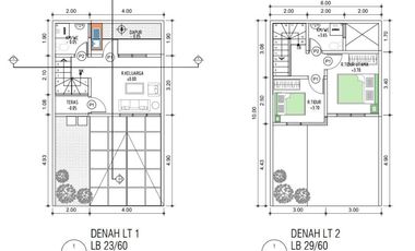 Promo Gratis Biaya Legalitas Rumah 2 Lantai di Cipageran Cimahu