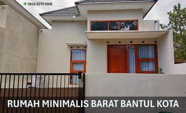 Rumah Barat Bantul Kota di Kadisono Guwosari Jogja Selatan Proses Bangun