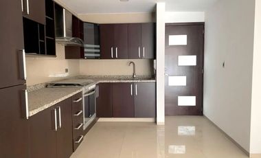 RENTA DEPARTAMENTO ZONA UDLAP, 2 RECAMARAS CON BAÑO, BAÑO DE VSIITAS, 2 ESTACIONAMIENTOS, ROOF GARDEN PRIVADO, CASETA DE VIGILANCIA, SALON DE USOS MUL