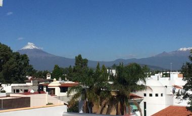 RENTA DEPARTAMENTO ZONA UDLAP, 2 RECAMARAS CON BAÑO, BAÑO DE VSIITAS, 2 ESTACIONAMIENTOS, ROOF GARDEN PRIVADO, CASETA DE VIGILANCIA, SALON DE USOS MUL